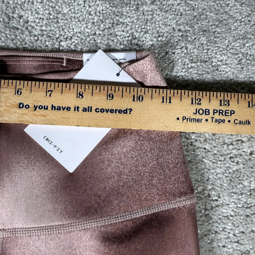 NWT Nike‎ One Women's XS High Rise Full Length Dri-Fit Leggings Mauve Ombre